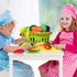 100 PCS Cutting Play Food Toy for Kids Kitchen, Pretend Food Toys with 2 Baskets, Birthday Gifts for 3-6 Years Old