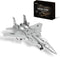 YYKNGYI F15 Fighter Military Army Airplane Building Set- Compatible with Lego Planes and