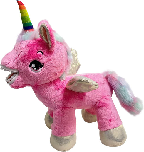 YOUYA DENTAL Tooth Fairy Plush Doll - Unicorn Educational Plush Doll for Kids, Pink