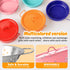 Kids Play Kitchen Toy Accessories Set, Colorful Stainless Steel Pots and Pans, Birthday Gifts for 3+ Girls Boys (Pink)