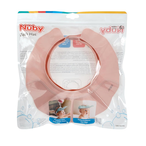Nuby Bath Hat, Baby Essentials Bath Accessories - Pink