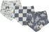 Mebie Baby Muslin Cotton Bib, 3 pack, Baby Bib Set for Burp,