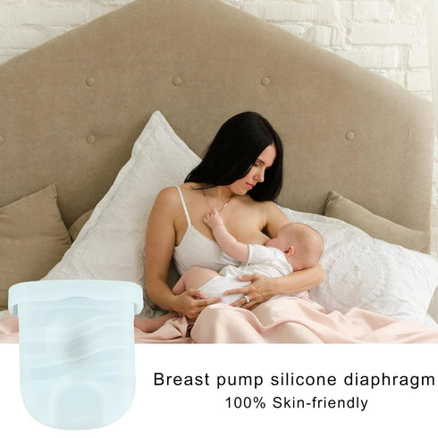 Tizuqe Breastfeeding Mother Safe Silicone Diaphragm for Breast Pumps Easy Maintenance for Postpartum Daily Use
