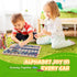 2 3 4 5 3-5, Magnetic Alphabet Maze Letter Puzzle Board, NOWRICH Montessori Toys for Year Old Boy Easter Gift, Magnet