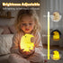 Dimmable Capybara Night Light for Kids, Cute Capybara Lamp Silicone Baby Nursery Night Lamp, Squishy Touch Bedside