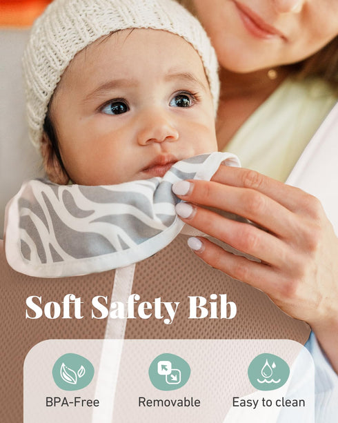 6-in-1 7-50lbs MOMTORY Baby Carrier Newborn to Toddler, Baby Carrier Plus Size Friendly, Comfy and Supportive