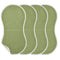 Emelivor Moss Green Muslin Burp Cloths for Baby Super Soft Baby Burp Cloths