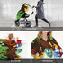 Zhbvncp Horse Racing Cartoons Baby Car Seat Cover & Breastfeeding Nursing Cover - Breathable Stretch Fabric Multi-Use
