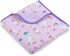 LollyBanks Baby Blanket, 100% Cotton Muslin Quilt for Boys and Girls, 47