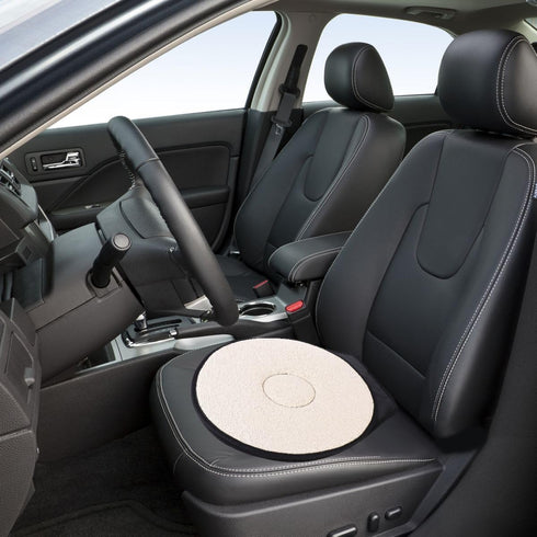 SUPVOX 360 Car Swivel Cushion - Car Seat Cover, Pad, Warmers, Rotation Disc, Office Chair Pad, Vehicle Seat Cushion Gel
