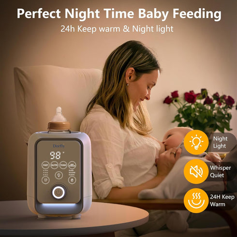 3 9 1 Swirlable Baby Bottle Warmer Mins Fast Bottle Warmer in Bottle Warmer for Breastmilk & Formula Accurate