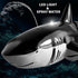 Bennol 2.4Ghz Remote Control Shark Toys, 1:18 Scale Electric RC Shark Fish with Light & Spray for Kids 4-9