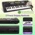 37 3 4 5 6 7 8 9 Kids Piano Keyboard, Keys Portable Music Keyboard Electric Piano Toys for Children, Educational
