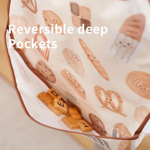 CoolaPeach Baby,3 Pack-Waterproof Feeding Bibs for & Easy Clean Baby Bibs for Eating,Toddlers & Infant,Reversible