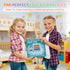 BUZIFU Wooden Montessori Multiplication Board Game: Math Educational Toys Multiplication Table Board Game Montessori