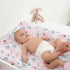 Set 2-Pack, Cozy 32"x16" Gllquen Baby Bassinet Sheets Breathable Bassinet Fitted Sheet Universal Fit Standard Mattress