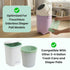 (90 Count) 3 Pack iTouchless Universal Diaper Pail & Trash Can Refill Bags - Heavy Duty & Tear-Resistant Nursery Liners