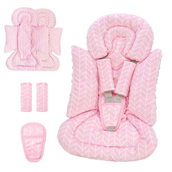 4 in 1 Infant Car Seat Insert, Baby Car Seat Head Body