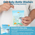 200Pcs Momcozy,Deep Detergent Washing Tablets for Cleaning Baby Brezza Bottle Washer,Compatible with All Brands Baby