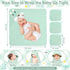 Sublaga 4 Set, 3 32x32 PCS Baby Towel Hooded Bath Towel for Infants, Toddlers and Kids, Soft Animal Baby Bath Towels