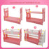 SwankyStyle 6 Pcs Adorable Mini Baby Dolls with Cute Animal Outfits & bunk Bed , Realistic Mini Babies & Dolls