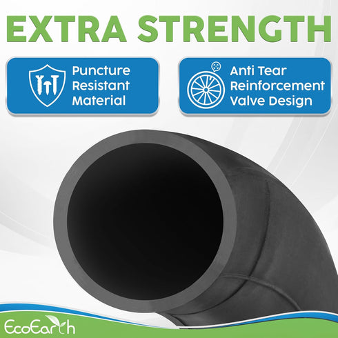 EcoEarth 12.5” x 1.75/2.25 Inner Tube Tire Replacements (2 Pack) for Kids Bike & Jogging Stroller, All Brands Compatible