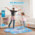 2024 8-Button Frozen Dance Mat with Wireless Bluetooth, Upgraded Light Control System for 3-12 Year Old Girls