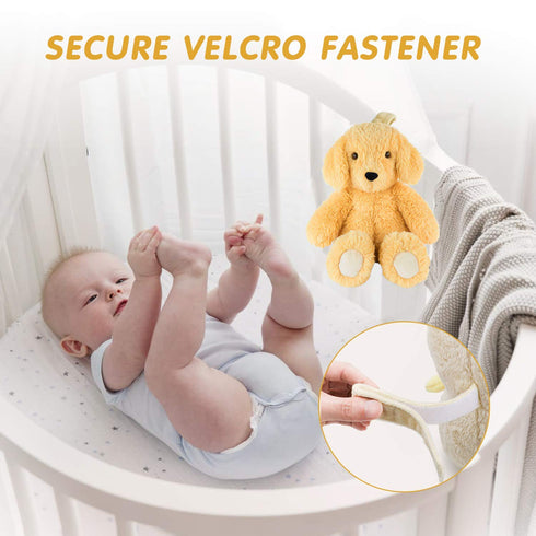 9 BEREST Baby Cry Sensor Sleepy Dog Sleep Soother Sleeping Aid White Noise Infant Stuffed Animal Puppy Dog Toy, Nursery