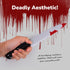 Set Set Set ArtCreativity Fake Bloody Knife for Halloween - Bloody Knife Prop with Meat Cleaver and Kitchen Knife - Two