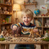 Mammoth Gemini&Genius Animals Action Figure Toys for Kids