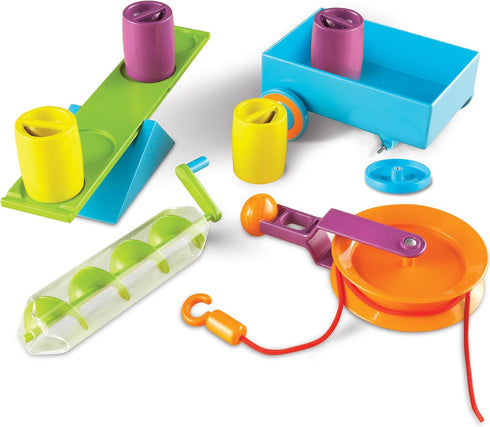Learning Resources STEM Simple Machines Activity Set - STEM Engineering Kits for