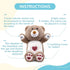 0-6 DEARBABY Baby Sleep Soother,Newborn Essentials Stuff Toys Months, Christmas Girl Gifts Sound Machine for Nursery
