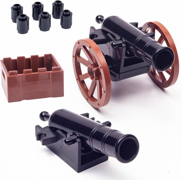 Medieval Warfare Cannon 2, Weapons Pack Military, Toy Soldiers Figures, Toy Set