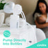 21MM Breast Milk Collection Kit, Double Pumping Breast Milk Collector Kit to Store Breast Milk, Includes Breast