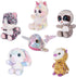 7" 6 My OLi Adorable Stuffed Animals Bulk - Pcs Fairy Tale Plush Toys (Sloth, Unicorn, Rabbit, Narwhal, Owl, Cat)