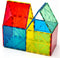 Gemmicc 12 PCS Large Magnetic Tiles,Jumbo Magnet Base Plates,STEM Magnetic Building Blocks