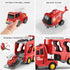 3-5 3 4 5 6 7, Set, 4-6 TEMI Fire Trucks Boy Toys for Toddlers Year Old - Firetruck Toys for Kids Transport Vehicle