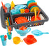 Set Set 40 deAO Dinnerware for Kitchens Toys Drainer with Sponge, Plates, Cutlery, Cutlery, Pots - Over Kitchen