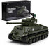 Nifeliz Sherman Military Tank Building Set for Adults, Collectible WW2 Military Model