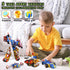 5 1 6 7 8 9 10 Wenbeier in Car Robot Toys for Kids Vehicles Action Figure Deformation Toys Include Go Kart Motorcycle