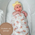 100% Muslin Cotton Swaddle Blanket, Gender Neutral Newborn Nursery Essentials for Girls and Boys, Monkey Print