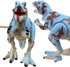 SAURAWAN 1-3 3-5 5-7, Allosaurus Wind Up Dinosaur Toys for Kids Realistic Dino Easter Wind Up Toy, Novelty Jumping