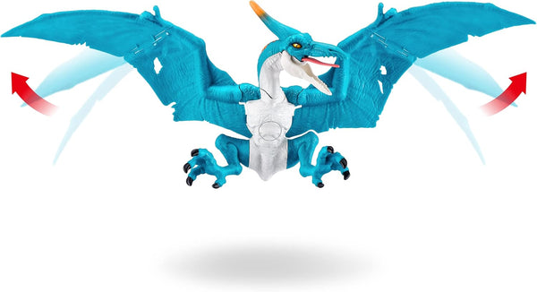 Robo Alive Dino Action Pteradactyl by ZURU Dinosaur Toys, Real Biting Action,