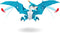 Robo Alive Dino Action Pteradactyl by ZURU Dinosaur Toys, Real Biting Action,