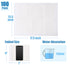TEROBABI 100 Pack 17.5"x13.5" Disposable Changing Pads for Baby, Ultra Absorbency Diaper Changing Pad Liners, Baby