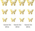 24pcs 3D, Butterfly Wall Stickers CAYUDEN Butterfly Decorations Wall Decor DIY Butterfly Combination Wall Stickers