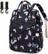 Mimfutu Butterfly Diaper Bag Backpack for Baby Girls Boys, Large Capacity Multifunction Waterproof