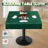 2 Pack 34 34 Inches Frienda Felt Game Table Cover x Square Folding Table Cloth Indoor Outdoor for Card Tables, Ideal
