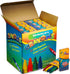 576 144 4-Packs, Bedwina Bulk Crayons - Crayons - Case of Premium Colors Bulk School Supplies for Kids and Toddlers