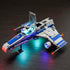 Upgraded LED Light Kit for Lego New Republic E-Wing vs. Shin Hati's Starfighter Building Set (Model Not Included)